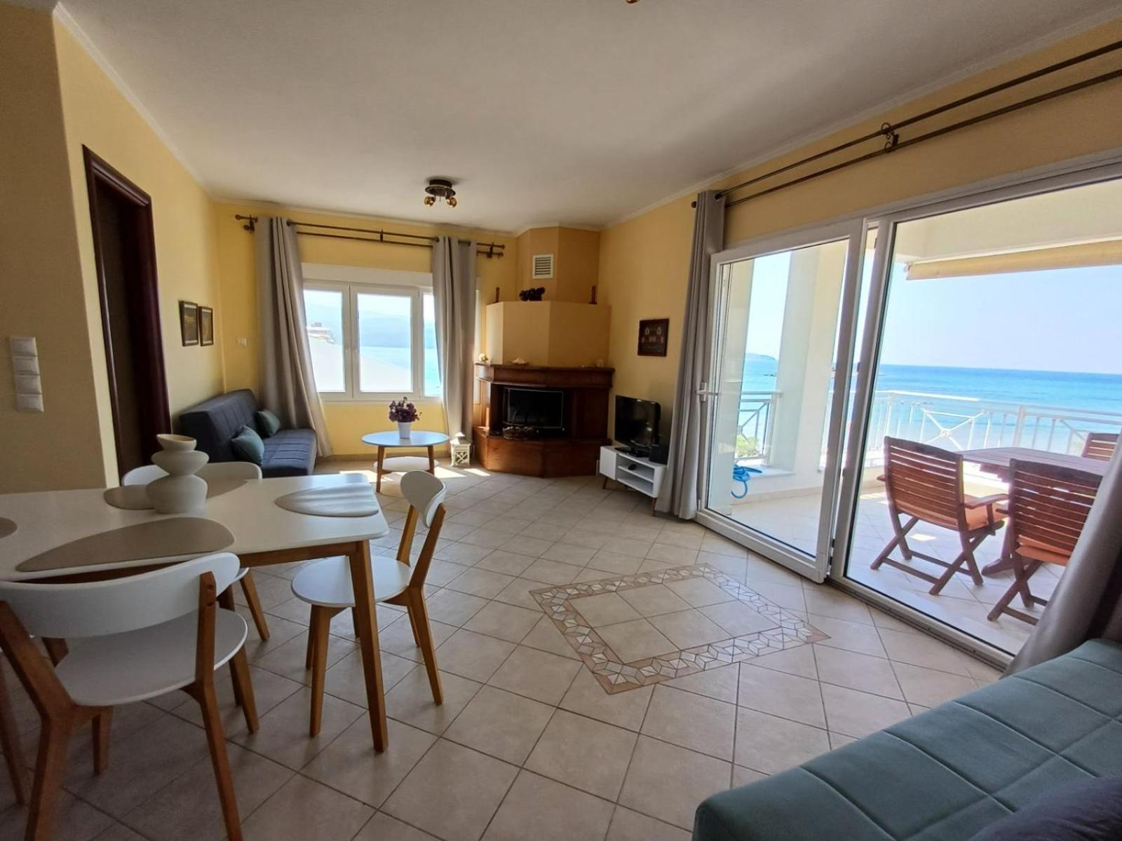 Nostos - Psili Ammos Apartments מראה חיצוני תמונה